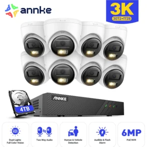 Annke H500 8CH 3K IR Ultra HD IP PoE Camera