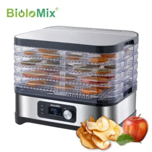 BioloMix BPA FREE 5 Trays Food Dryer